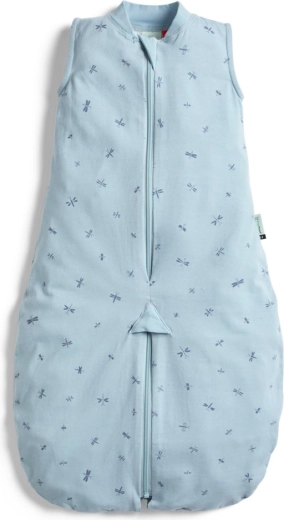 Ergopouch sacco nanna e tuta 2 in 1 in cotone biologico Dragonflies 0,2 TOG (8–24 mesi, 8–14 kg)