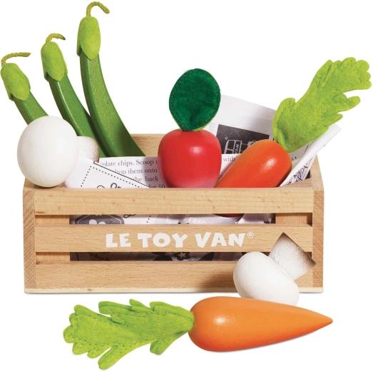 Verdure in legno in cassetta Le Toy Van