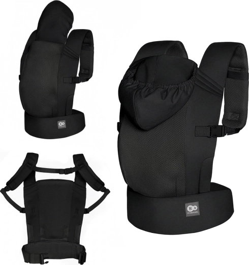 Marsupio ergonomico Kinderkraft Carrybee nero