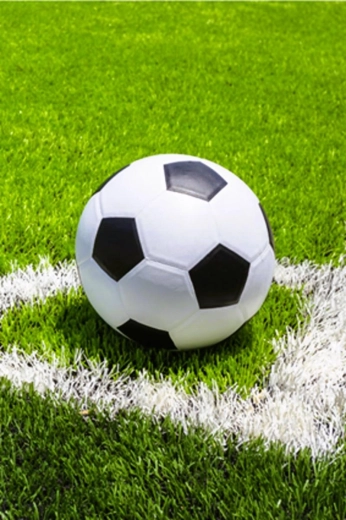 Coperta in pile calcio 100 × 150 cm