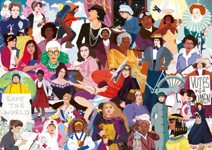 Puzzle Donne Iconiche 1000 pezzi EDUCA