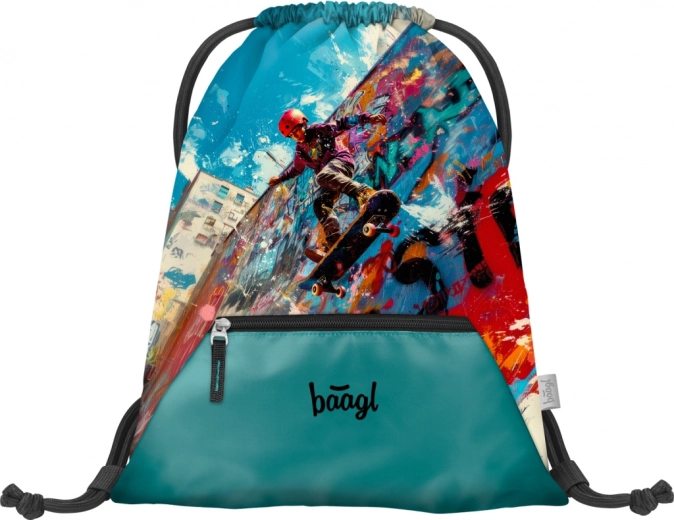 Sacca con tasca Skatepark