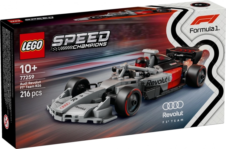 LEGO Speed Champions – auto da corsa AUDI Revolut F1 Team R26
