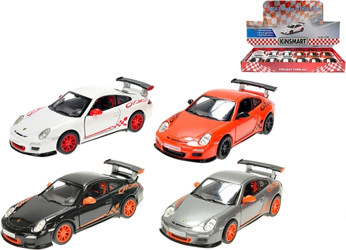 Kinsmart Porsche 911 GT3 RS modello in metallo 1:36 con retrocarica