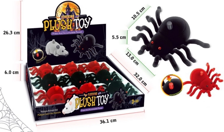 Ragno a rotelle 13 cm – giocattolo per bambini