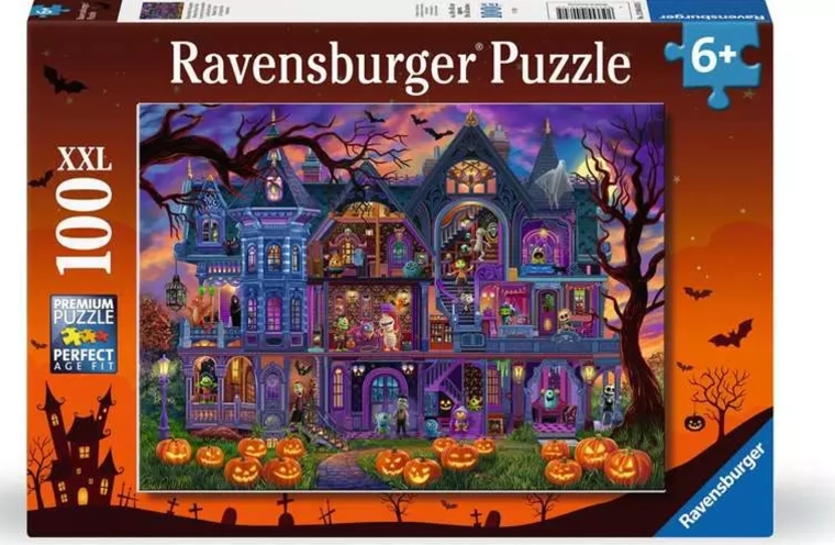 Ravensburger Puzzle Festa nella casa infestata XXL 100 pezzi