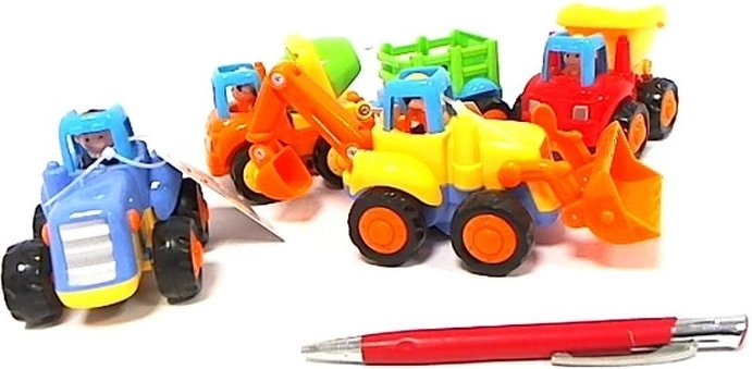 SmilyPlay trattore con rimorchio
