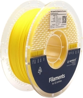 Filamento PLA High Speed 1,75 mm, 1 kg, giallo