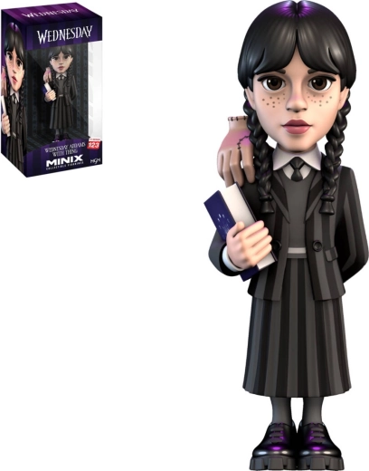 MINIX statuetta da collezione Wednesday Addams con mano - 1 pezzo