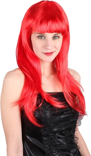 Parrucca diavolesca rossa SPARKYS