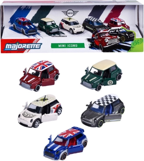 Majorette Mini modelli di auto - 5 pezzi