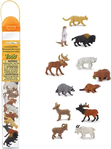 Safari Ltd. TOOBS tubo Animali del Nord America