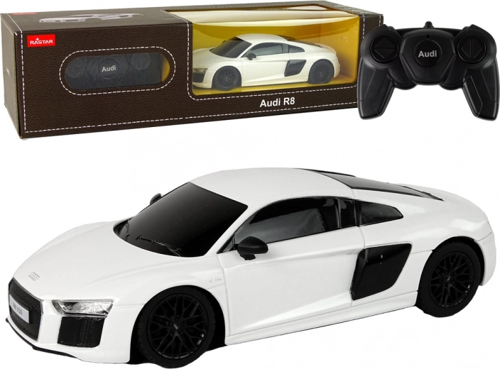 Auto con telecomando Audi R8 1:24 Bianco