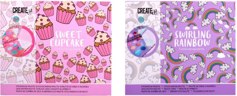 Create It! palette di ombretti pastello, 12 colori