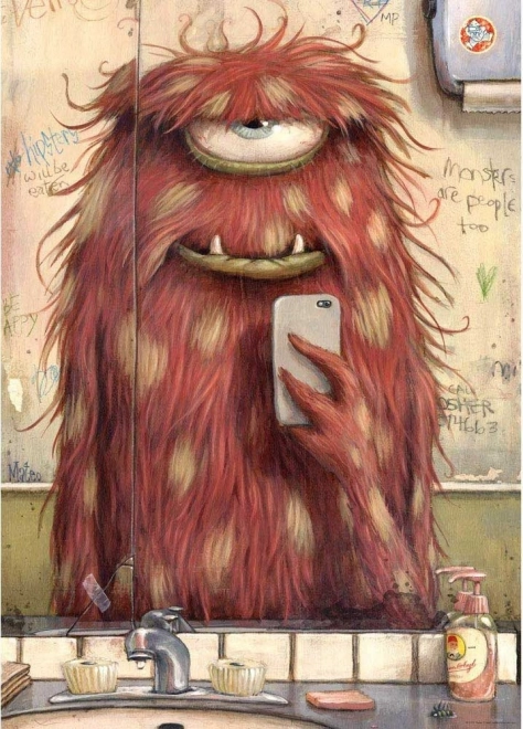 Heye Zozoville: Selfie puzzle da 1000 pezzi