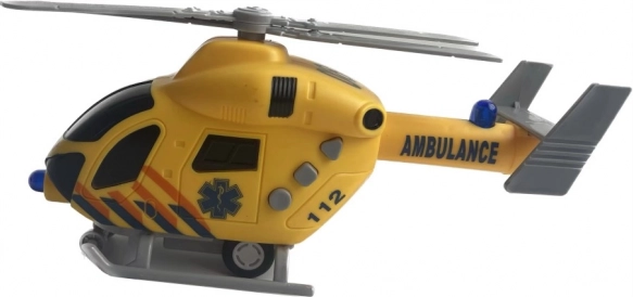 Elicottero giocattolo in plastica