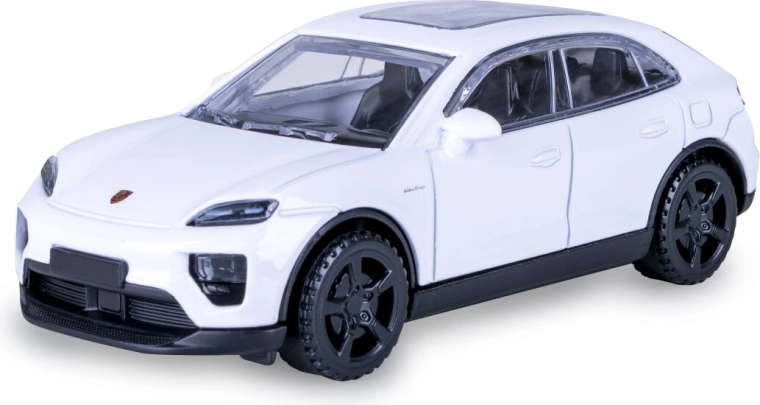 Modello in metallo Porsche Macan in scala 1:43 bianco