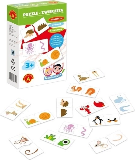 Puzzle educativi animali ALEXANDER, 48 pezzi