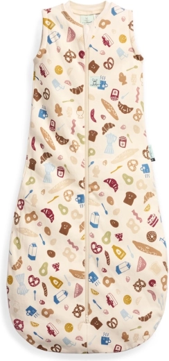 Ergopouch sacco nanna per bambini in cotone biologico Jersey Bon Appétit 0,2 TOG (8–24 mesi, 8–14 kg)