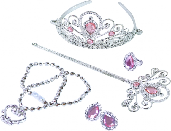Set per principesse con corona e bacchetta