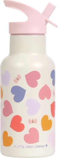 A Little Lovely Company bottiglia in acciaio inox 350 ml cuori