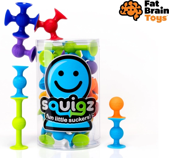 Costruzioni in silicone con ventose Squigz – set iniziale 22 pezzi