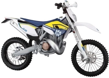 Modellino di moto Maisto Husqvarna FE 501 1:12 con supporto