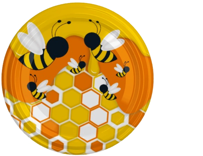 Coperchi fi66 con motivo ape – 1100 pezzi