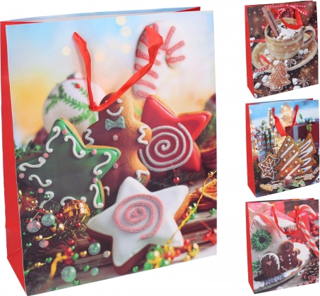 Grande borsa regalo di Natale