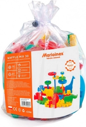Set di costruzione MARIOINEX Wafle Mix 30 – set ZOO
