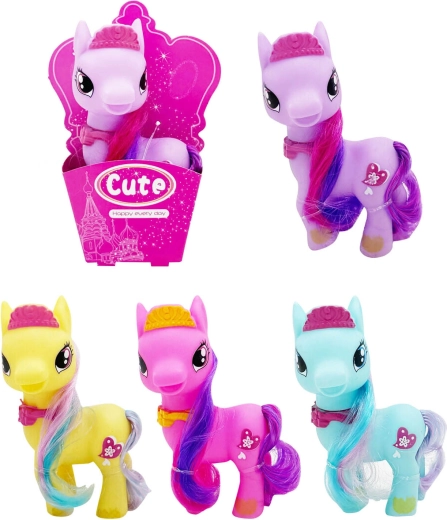 Pony di gomma 12 cm - 1 pezzo