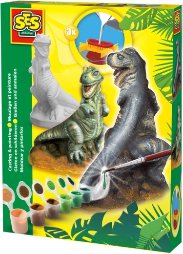 SES Creative colata e pittura T-rex