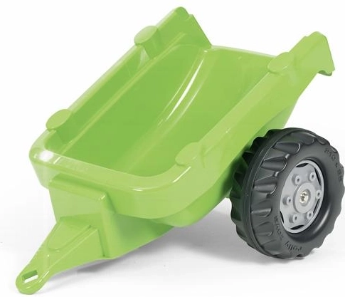 Rimorchio monoasse verde chiaro per trattore