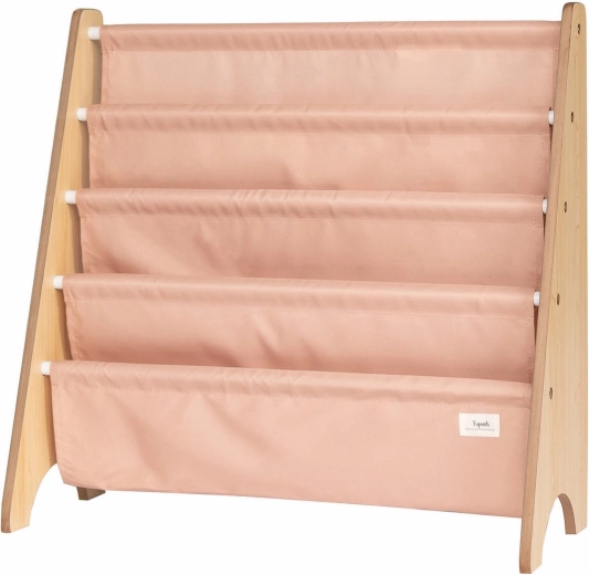 3 Sprouts supporto porta-libri recycled solid/clay