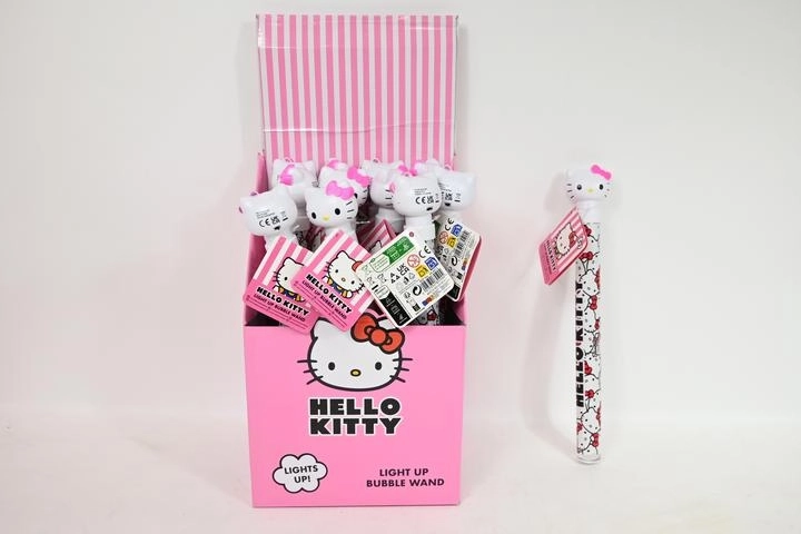 Bacchetta per bolle luminosa Hello Kitty