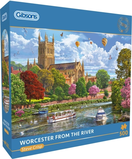 Puzzle Gibsons Cattedrale di Worcester 500 pezzi