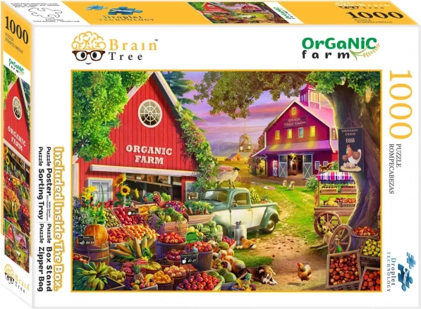 Puzzle BRAINTREE fattoria biologica – 1000 pezzi