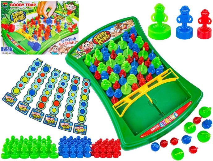 Gioco di abilità Booby Trap – scimmiette saltanti