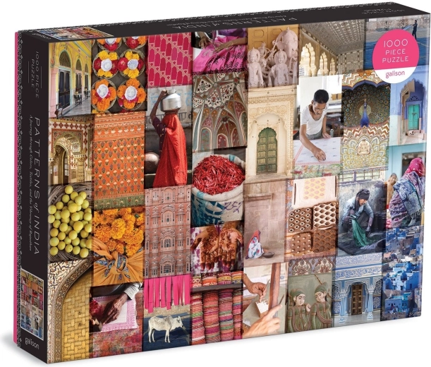 Puzzle Galison Motivi indiani 1000 pezzi