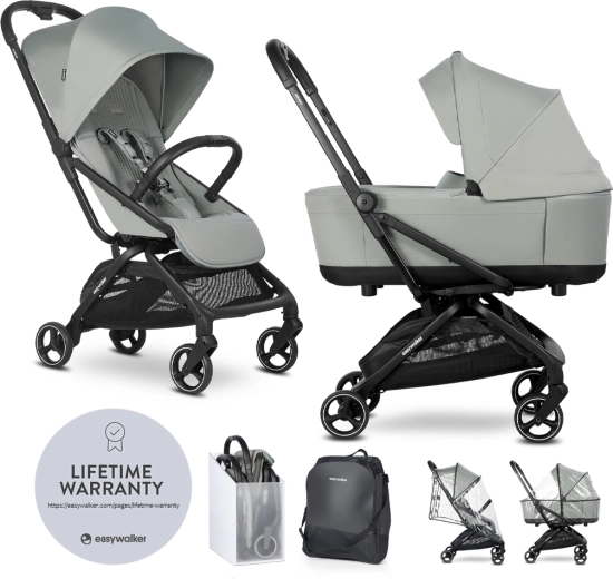 Easywalker Rockey S passeggino combinato Fresh green