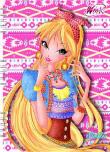 Quaderno A5 WinX Club 120 pagine con rilegatura a spirale - 1 pezzo