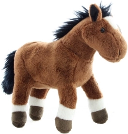 Cavallo di peluche 20 cm