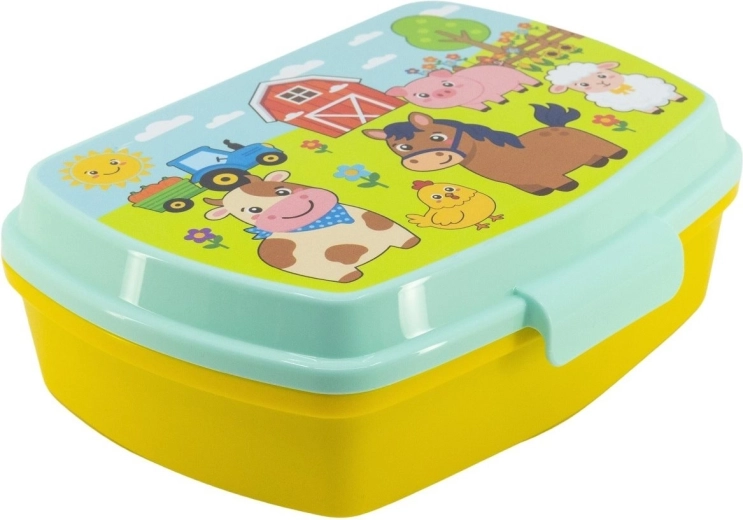 Box porta merenda Stor con tema fattoria - 1 pezzo