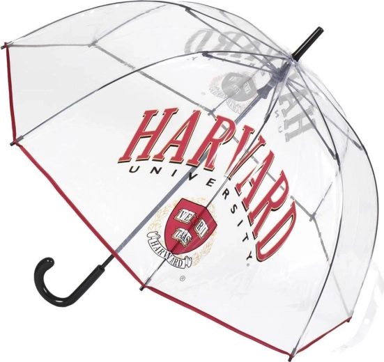 Ombrello trasparente XL Harvard - 1 pezzo