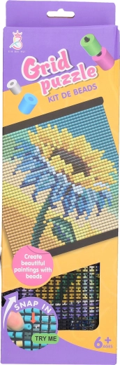 Mosaico di perline girasole 31 × 32,5 cm