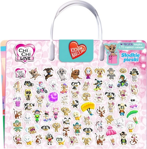 Chi Chi Love – set di adesivi e storia: Dolci cuccioli
