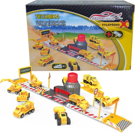 Set da costruzione pista edilizia per bambini