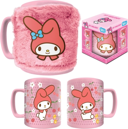 Tazza in ceramica Sanrio My Melody con rivestimento in tessuto