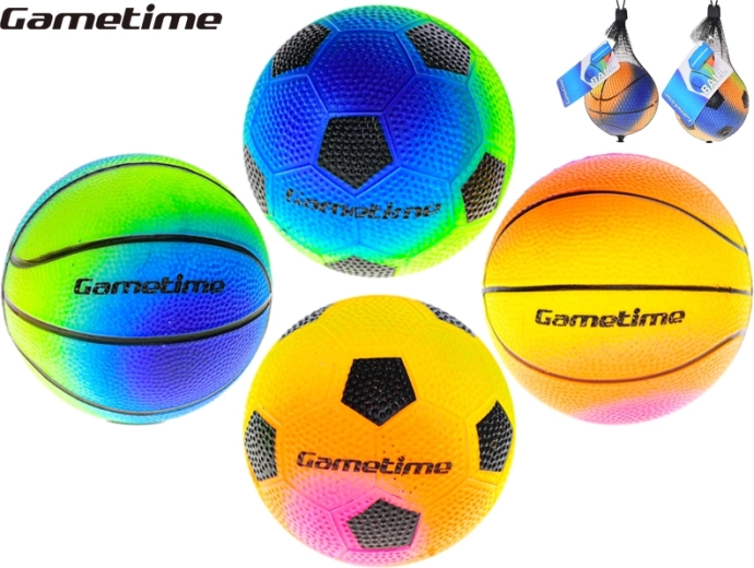 Pallina arcobaleno Gametime 10 cm