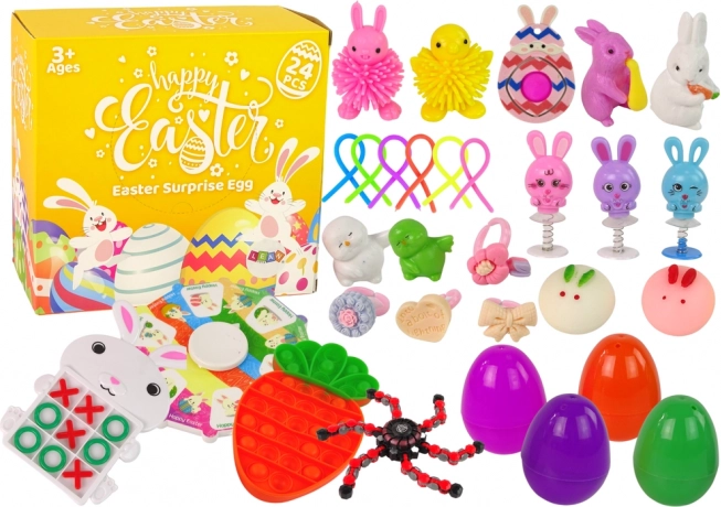 Set pasquale di giocattoli antistress fidget 24 pz